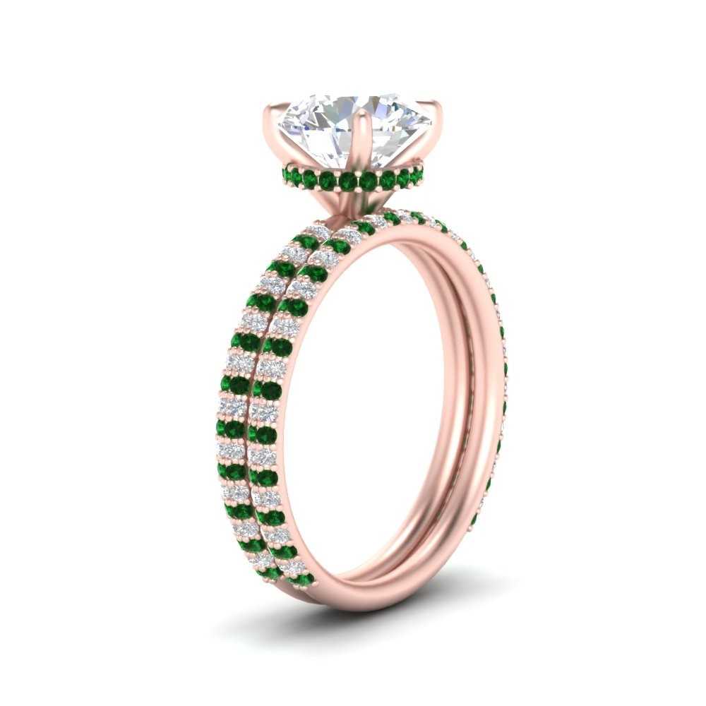 high-profile-round-hidden-emerald-wedding-set-in-FD-10060ROGEMGRANGLE3-NL-RG
