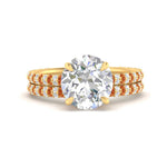 Load image into Gallery viewer, high-profile-round-hidden-orange-sapphire-wedding-set-in-FD-10060ROGSAORANGLE3-NL-YG
