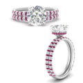 Thumbnail 29 - high-profile-round-hidden-pink-sapphire-wedding-set-in-FD-10060ROGSADRPIANGLE3-NL-WG