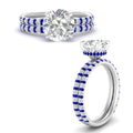 Thumbnail 17 - high-profile-round-hidden-sapphire-wedding-set-in-FD-10060ROGSABLANGLE3-NL-WG