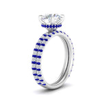Load image into Gallery viewer, high-profile-round-hidden-sapphire-wedding-set-in-FD-10060ROGSABLANGLE3-NL-WG
