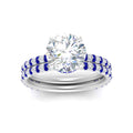 Thumbnail 19 - high-profile-round-hidden-sapphire-wedding-set-in-FD-10060ROGSABLANGLE3-NL-WG