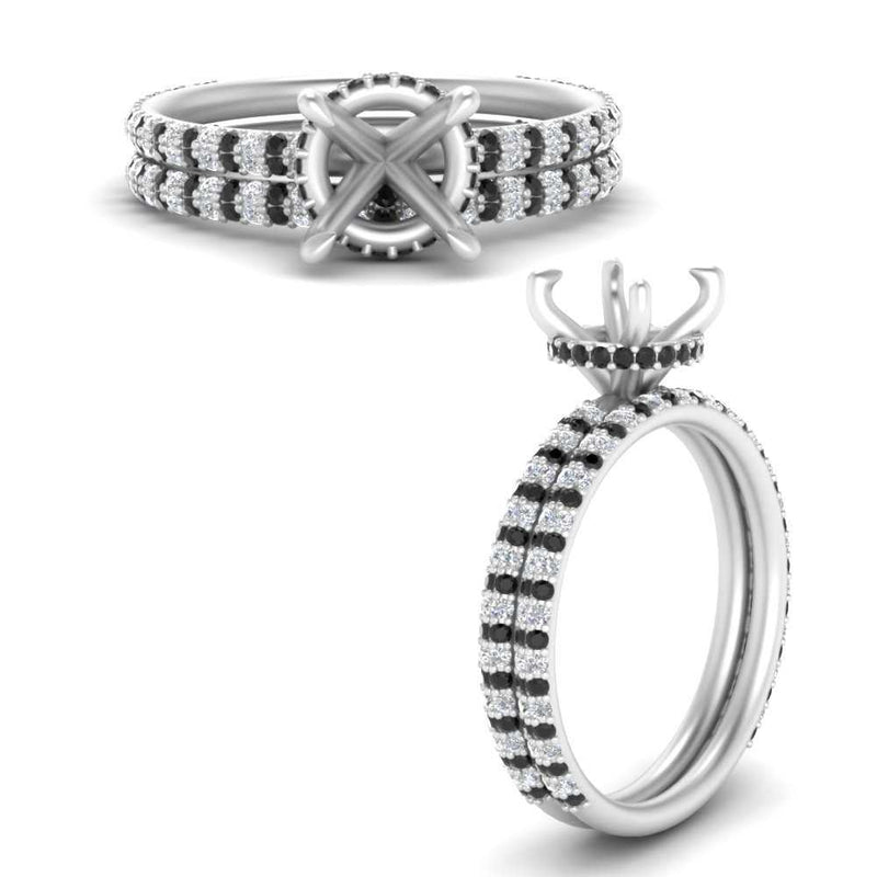 high-profile-semi-mount-hidden-black-diamond-wedding-set-in-FD10060SMGBLACKANGLE3-NL-WG