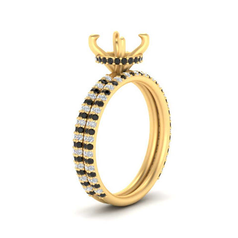 high-profile-semi-mount-hidden-black-diamond-wedding-set-in-FD10060SMGBLACKANGLE3-NL-YG