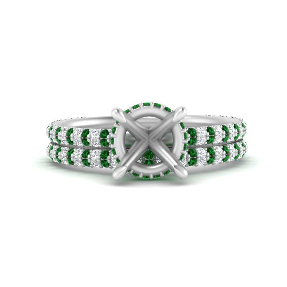 high-profile-semi-mount-hidden-emerald-wedding-set-in-FD10060SMGEMGRANGLE3-NL-WG