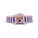 Load image into Gallery viewer, high-profile-semi-mount-hidden-sapphire-wedding-set-in-FD10060SMGSABLANGLE3-NL-RG
