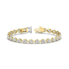 Load image into Gallery viewer, high-quality-pear-shape-diamond-bracelet-in-yellow-gold-FDBRCPE10581-7.68CT-NL-YG-hw.jpg?v=1776853989