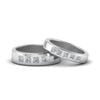 Load image into Gallery viewer, his-and-hers-matching-wedding-diamond-princess-cut-bands-in-white-gold-FD9087BPR-NL-WG.jpg