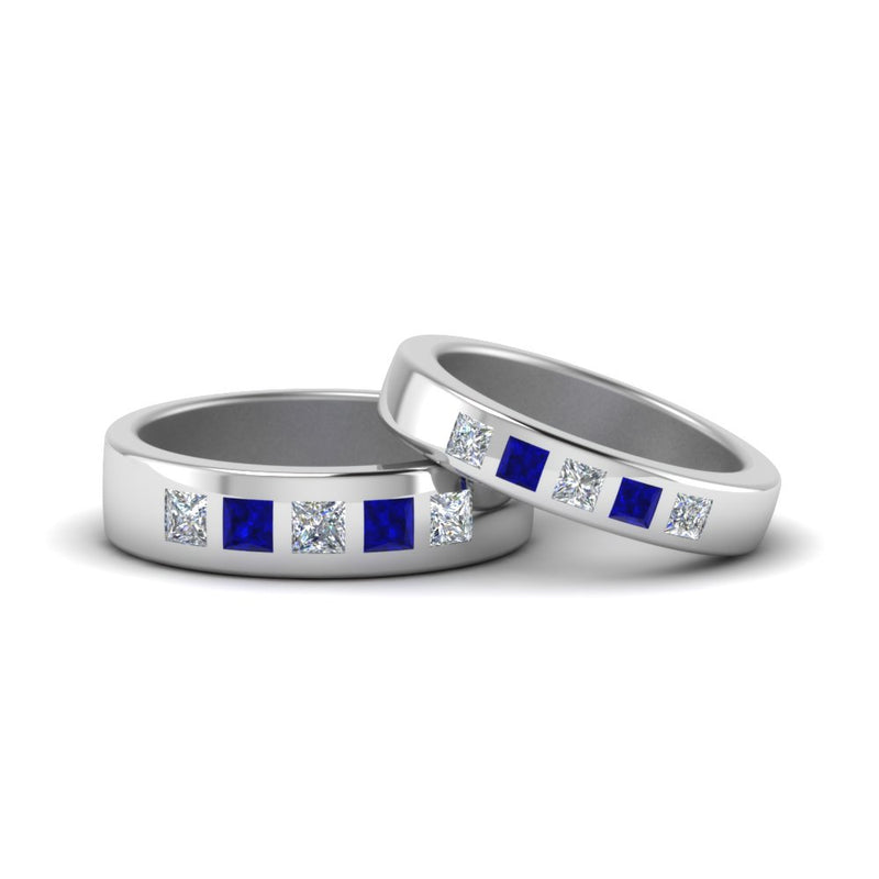 his-and-hers-matching-wedding-diamond-princess-cut-bands-with-sapphire-in-white-gold-FD9087BPRGSABL-NL-WG.jpg