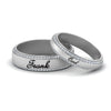 Load image into Gallery viewer, his-and-hers-personalized-matching-band-in-white-gold-FD-9004MB-NL-WG-EG.jpg