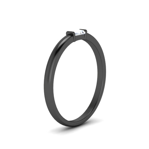 Horizontal Baguette Promise Ring