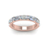 Load image into Gallery viewer, Horizontal Emerald Cut Classic Band