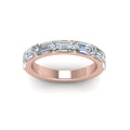 Thumbnail 2 - Horizontal Emerald Cut Classic Band
