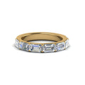 Thumbnail 10 - Horizontal Emerald Cut Classic Band