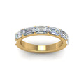 Thumbnail 17 - Horizontal Emerald Cut Classic Band