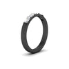 Load image into Gallery viewer, horizontal-emerald-cut-wedding-ring-band-in-black-gold-FD8126EMBANGLE2-0.75CT-NL-BG