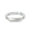 Load image into Gallery viewer, horizontal-emerald-cut-wedding-ring-band-in-white-gold-FD8126EMBANGLE5-0.75CT-NL-WG