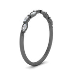 Load image into Gallery viewer, horizontal-marquise-stacking-ring-in-black-gold-FD123865-NL-BG.jpg
