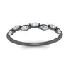 Load image into Gallery viewer, horizontal-marquise-stacking-ring-in-black-gold-FD123865-NL-BG.jpg