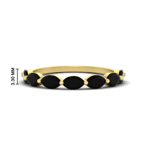 horizontal-marquise-wedding-black-diamond-band-in-FD9939MQBGBLACKANGLE3-1.50CT-NL-YG