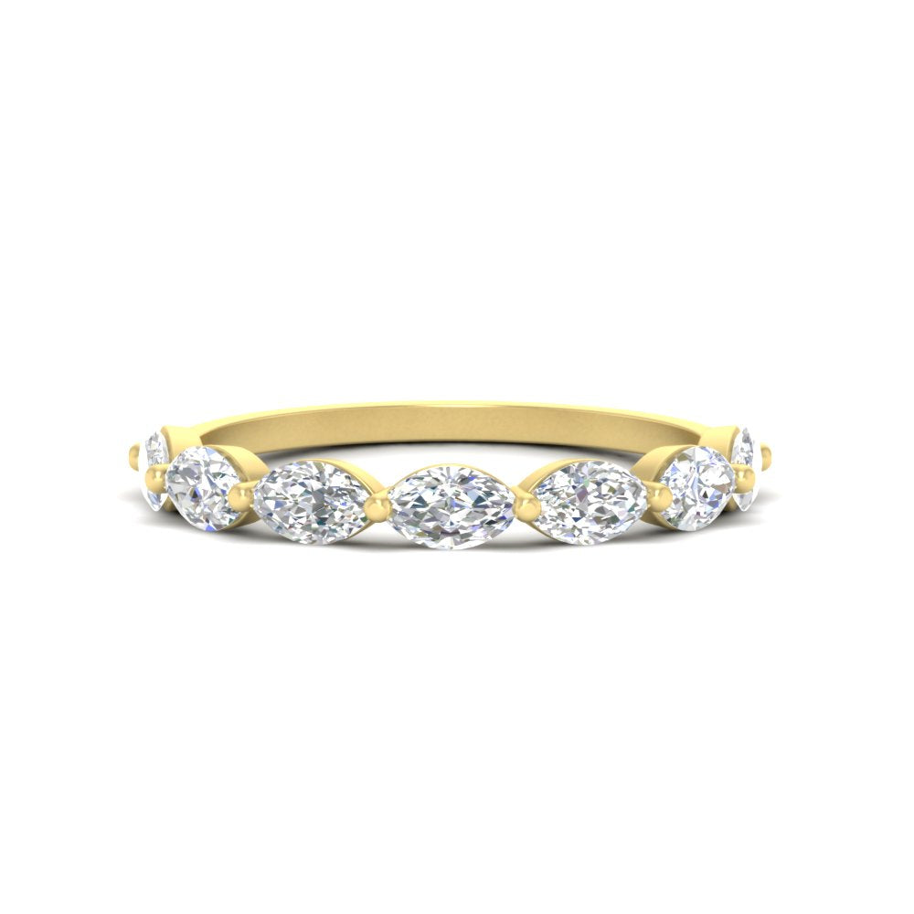 horizontal-marquise-wedding-diamond-band-in-FD9939MQBANGLE3-1.50CT-NL-YG