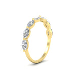 Load image into Gallery viewer, horizontal-marquise-wedding-diamond-band-in-FD9939MQBANGLE3-1.50CT-NL-YG
