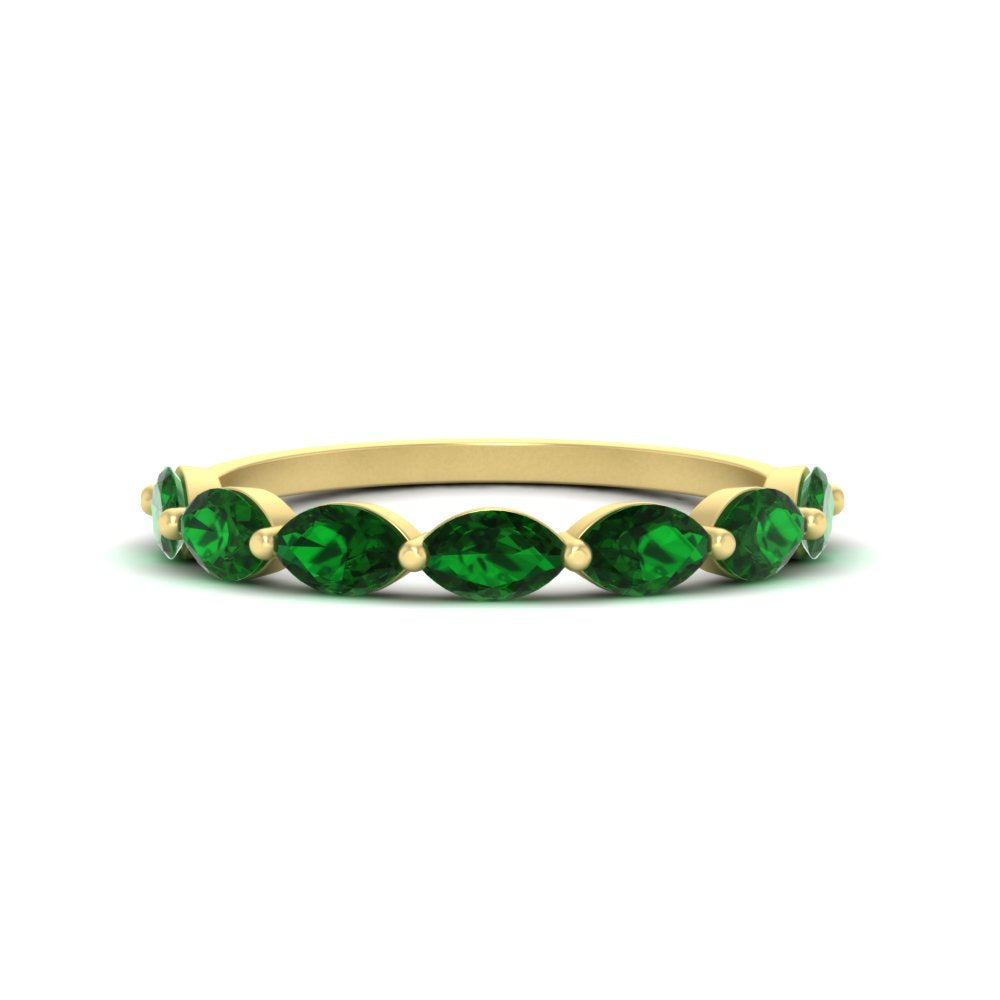 horizontal-marquise-wedding-emerald-band-in-FD9939MQBGEMGRANGLE3-1.50CT-NL-YG