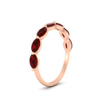 Load image into Gallery viewer, horizontal-marquise-wedding-ruby-band-in-FD9939MQBGRUDRANGLE3-1.50CT-NL-RG
