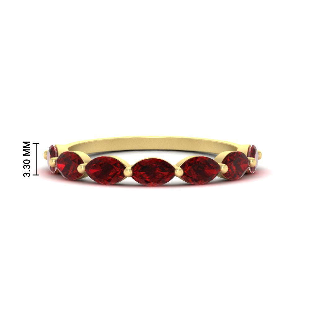 horizontal-marquise-wedding-ruby-band-in-FD9939MQBGRUDRANGLE3-1.50CT-NL-YG