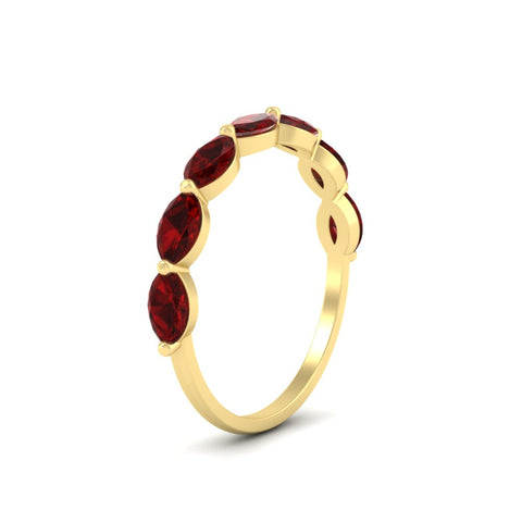 horizontal-marquise-wedding-ruby-band-in-FD9939MQBGRUDRANGLE3-1.50CT-NL-YG