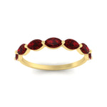 Load image into Gallery viewer, horizontal-marquise-wedding-ruby-band-in-FD9939MQBGRUDRANGLE3-1.50CT-NL-YG
