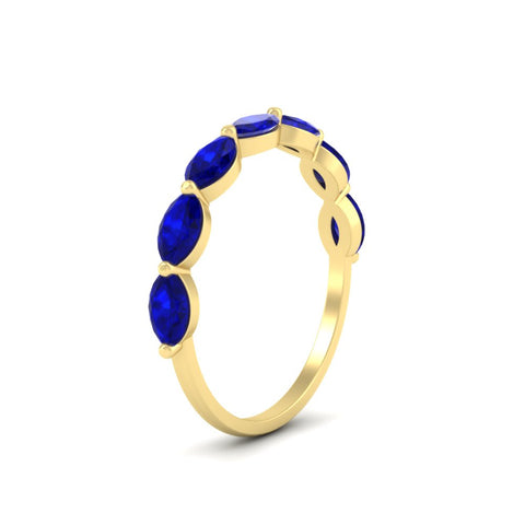horizontal-marquise-wedding-sapphire-band-in-FD9939MQBGSABLANGLE3-1.50CT-NL-YG