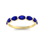 Load image into Gallery viewer, horizontal-marquise-wedding-sapphire-band-in-FD9939MQBGSABLANGLE3-1.50CT-NL-YG
