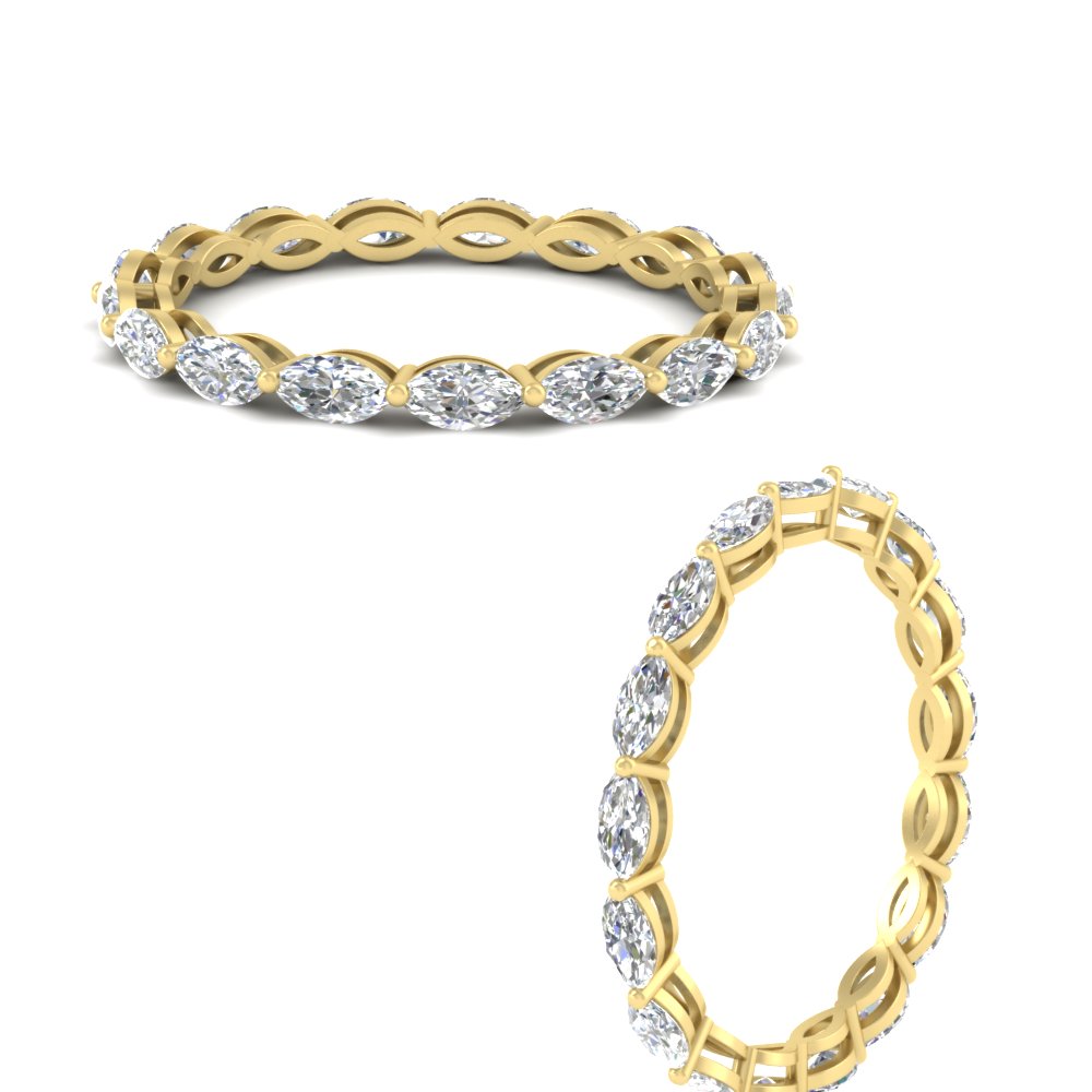 horizontal-set-3-carat-marquise-diamond-wedding-ring-in-yellow-gold-FDEWB8868MQANGLE3-3.00CT-NL-YG