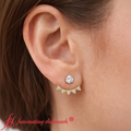 Thumbnail 2 - V Shape Earlobe Jackets