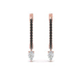 Thumbnail 74 - huggie-black-diamond-pear-earrings-in-rose-gold-FDEAR8200GBLACK-NL-RG