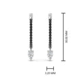 Thumbnail 79 - huggie-black-diamond-pear-earrings-in-white-gold-FDEAR8200GBLACK-NL-WG