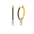 Thumbnail 81 - huggie-black-diamond-pear-earrings-in-yellow-gold-FDEAR8200GBLACK-NL-YG
