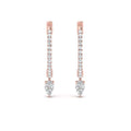 Thumbnail 2 - huggie-diamond-pear-earrings-in-rose-gold-FDEAR8200-NL-RG