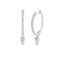 Thumbnail 5 - huggie-diamond-pear-earrings-in-white-gold-FDEAR8200-NL-WG