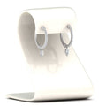 Thumbnail 8 - huggie-diamond-pear-earrings-in-white-gold-FDEAR8200-NL-WG
