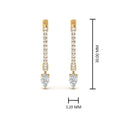 Thumbnail 11 - huggie-diamond-pear-earrings-in-yellow-gold-FDEAR8200-NL-YG