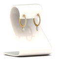 Thumbnail 12 - huggie-diamond-pear-earrings-in-yellow-gold-FDEAR8200-NL-YG
