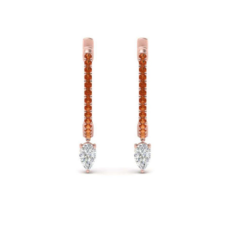 huggie-orange-sapphire-pear-earrings-in-rose-gold-FDEAR8200GSAOR-NL-RG