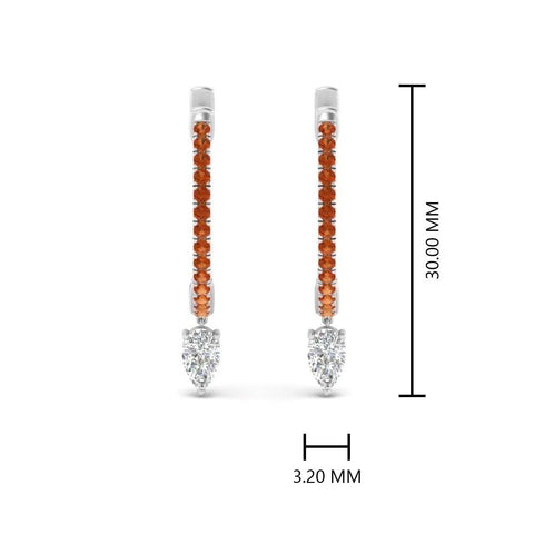 huggie-orange-sapphire-pear-earrings-in-white-gold-FDEAR8200GSAOR-NL-WG