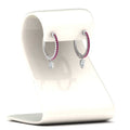 Thumbnail 32 - huggie-pink-sapphire-pear-earrings-in-white-gold-FDEAR8200GSADRPI-NL-WG