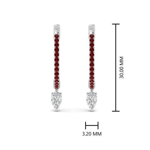 huggie-ruby-pear-earrings-in-white-gold-FDEAR8200GRUDR-NL-WG