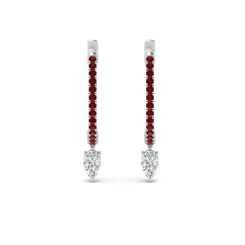 huggie-ruby-pear-earrings-in-white-gold-FDEAR8200GRUDR-NL-WG