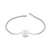 Load image into Gallery viewer, Alphabet disc diamond bracelet