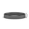 Load image into Gallery viewer, Ice Textured Mens 5mm Comfort Fit Wedding Band